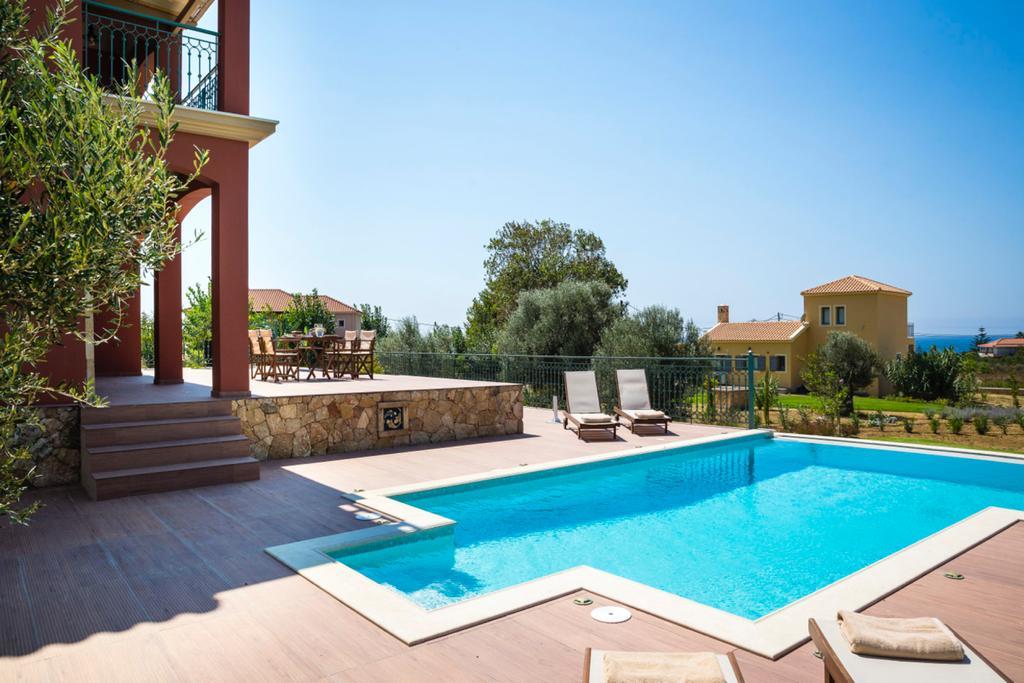 Pleiades Luxury Villa Svoronata Exterior foto